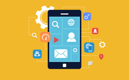 Mobile App Illustration